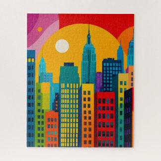 New York Pop Art Jigsaw Puzzle