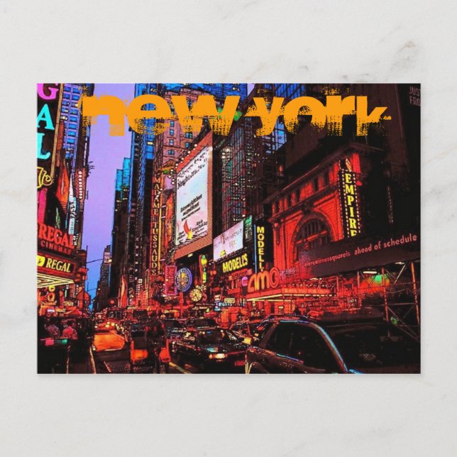 New York Postcard (Front)