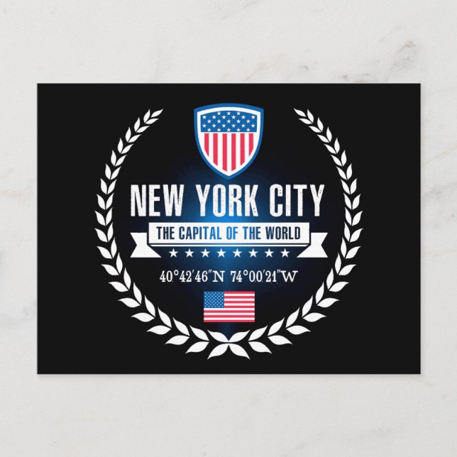 New York Postcard (Front)