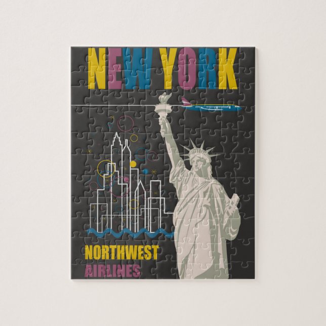 New York Poster Puzzle (Vertical)