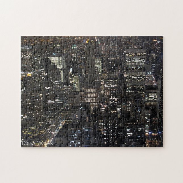 New York  Puzzle Custom NY City Souvenir Puzzle (Horizontal)