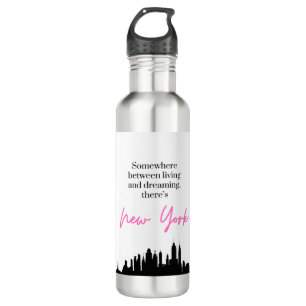 New York quote gifts 710 Ml Water Bottle