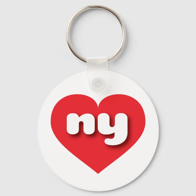 New York red heart - I love ny Key Ring (Front)