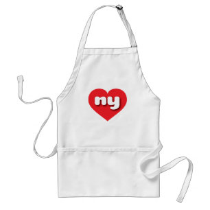 New York red heart - mini love Standard Apron