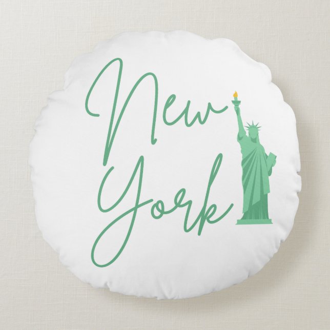NEW YORK ROUND CUSHION (Front)