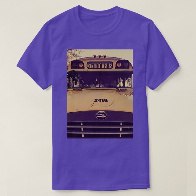 New York School Bus Classic TShirt (Design Front)