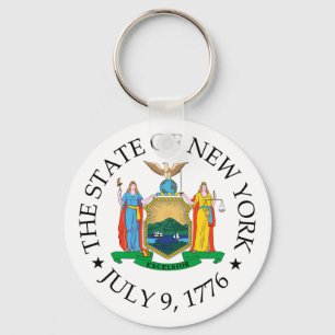 New York sign Key Ring