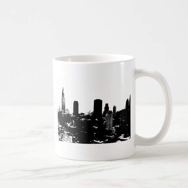 New York Silhouette Coffee Mug (Right)