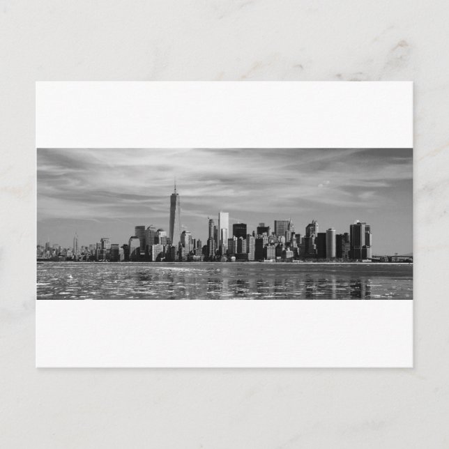 New York Silhouette Postcard (Front)
