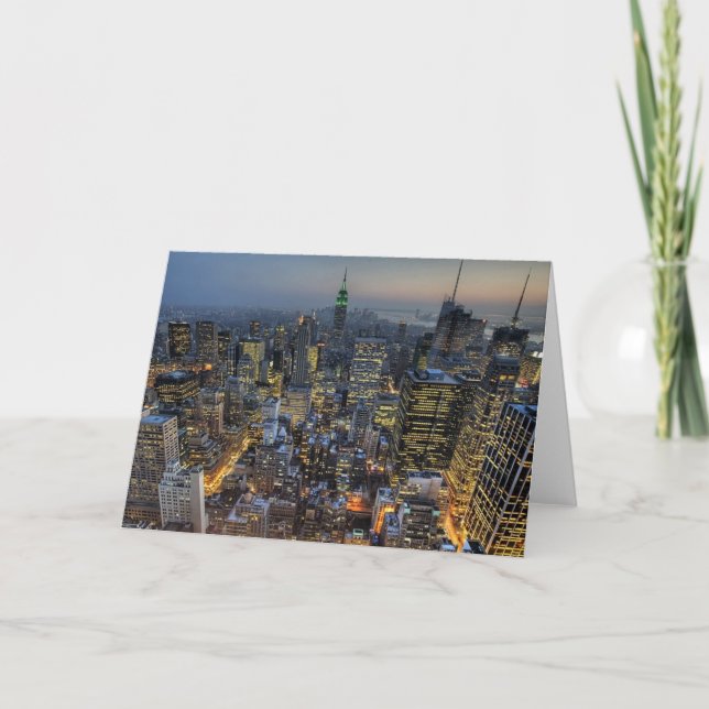 New York Skyline Card (Front)