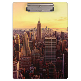 New York skyline city with Empire State Clipboard