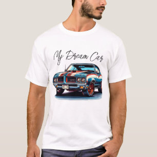 New York Skyline Cityscape My Dream Car T-Shirt
