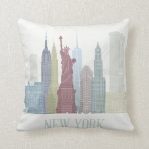 New York Skyline Cushion