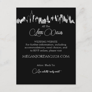 New York Skyline Enclosure Card