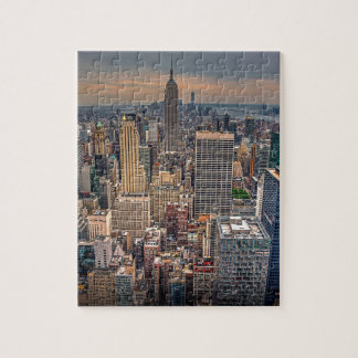 New York Skyline from Rockefeller Centre Jigsaw Puzzle