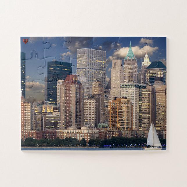 New York skyline Jigsaw Puzzle (Horizontal)