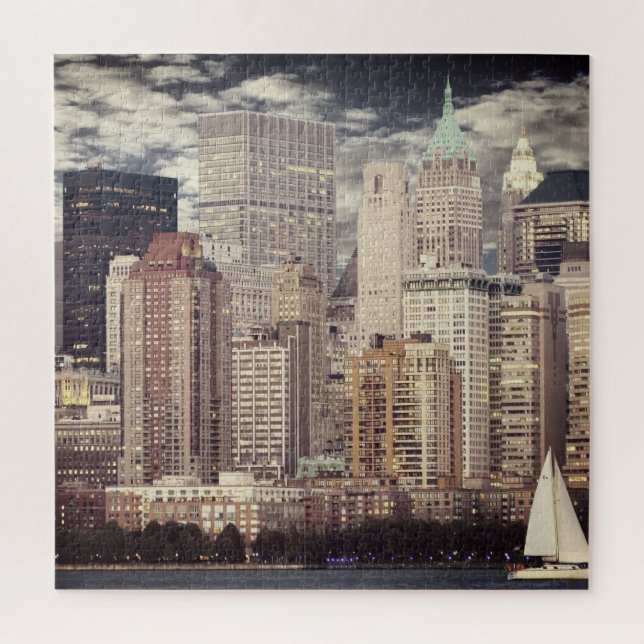 New York Skyline Jigsaw Puzzle (Vertical)