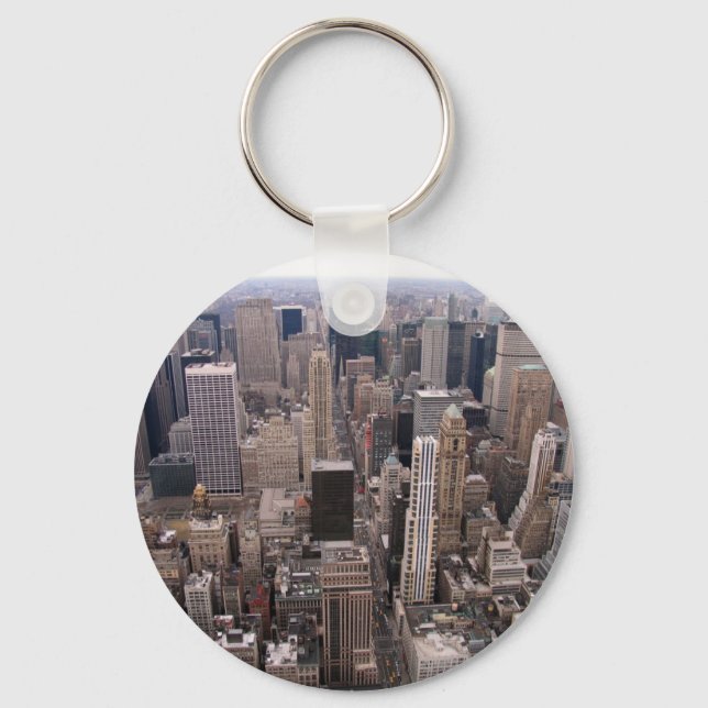 New York Skyline Key Ring (Front)