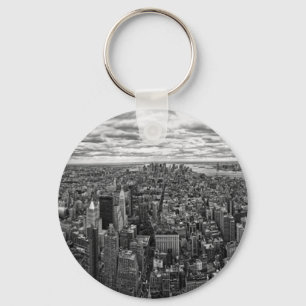 New York Skyline Key Ring