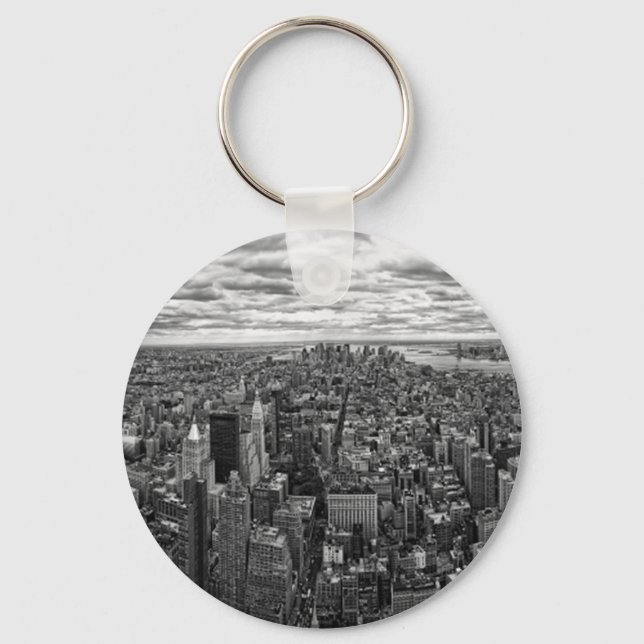 New York Skyline Key Ring (Front)