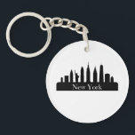 New York Skyline Key Ring<br><div class="desc">New York Skyline</div>