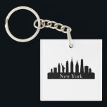 New York Skyline Key Ring<br><div class="desc">New York Skyline</div>