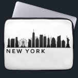 New York Skyline Laptop Sleeve<br><div class="desc">New York Skyline</div>