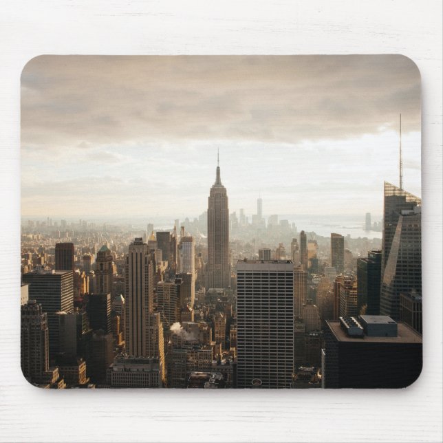 New York skyline Mouse Pad (Front)