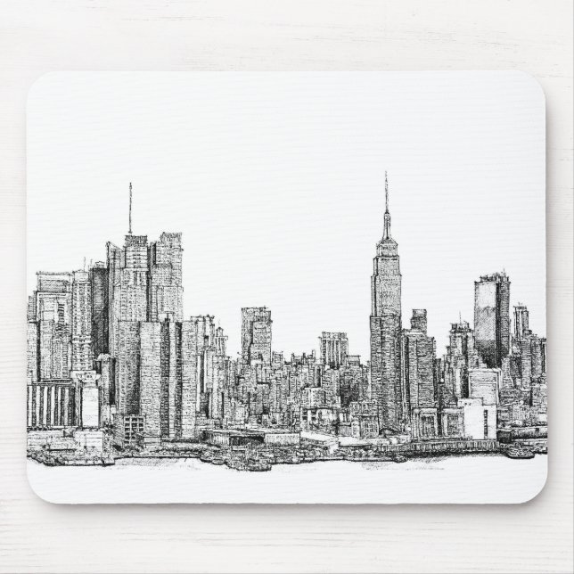 New York skyline mousepad (Front)
