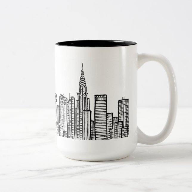 New York Skyline Mug (Right)