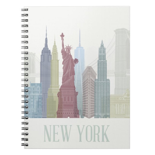 New York Skyline Notebook (Front)