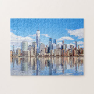 New York Skyline Photo Jigsaw Puzzle