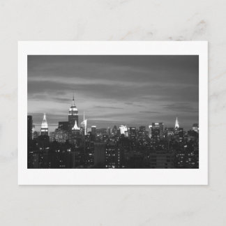 New York Skyline Postcard