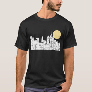 New York Skyline Silhouette T-Shirt