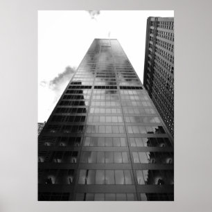 New-York Skyscraper Reflection - Art Print