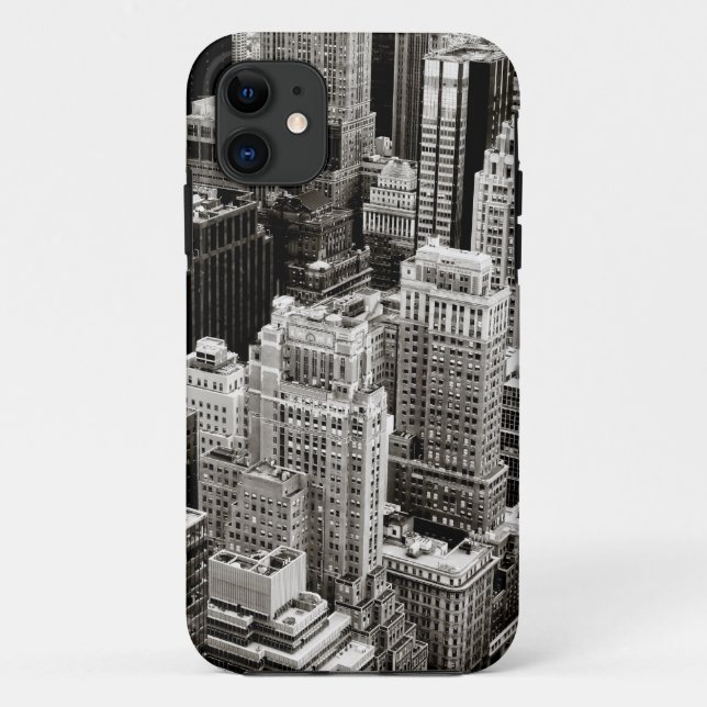 New York Skyscrapers From Above Case-Mate iPhone Case (Back)
