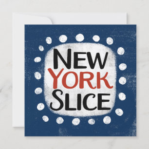 New York Slice Greeting Card