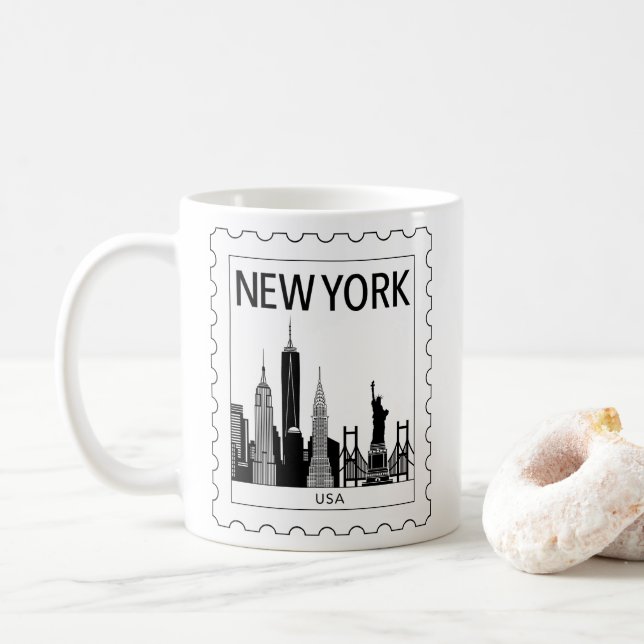 New York souvenir Coffee Mug (With Donut)