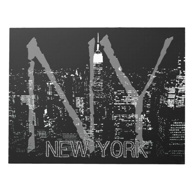 New York Souvenir Notepad Empire State Notepads (Front)