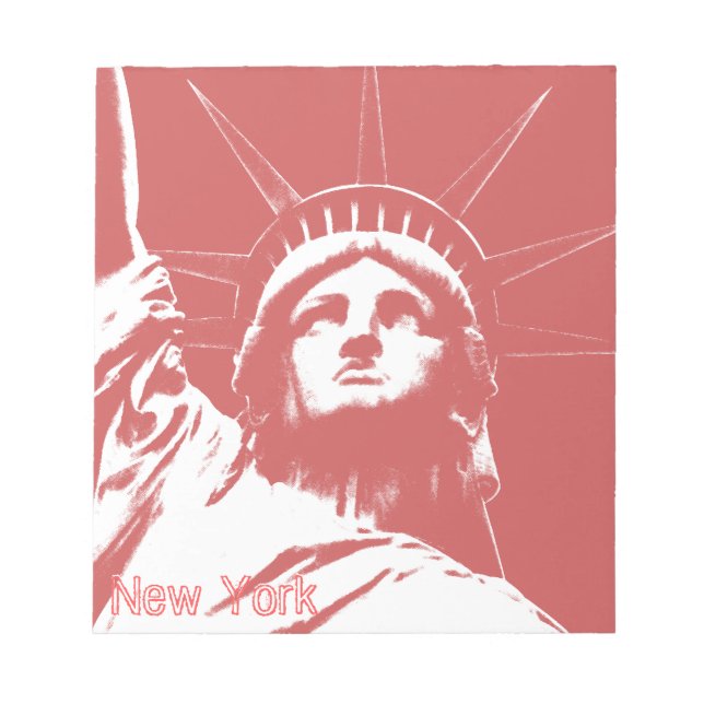 New York Souvenir Notepad Statue of Liberty Gifts (Front)