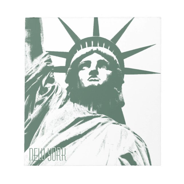 New York Souvenir Notepad Statue of Liberty Gifts (Front)