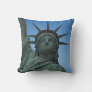 New York Souvenir NY Statue of Liberty Pillow