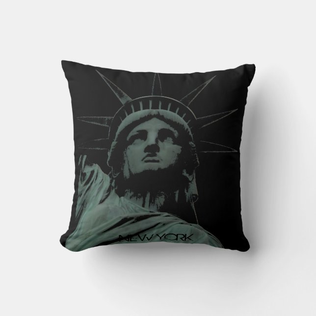 New York Souvenir Pillow NY Statue of Liberty Pill (Front)