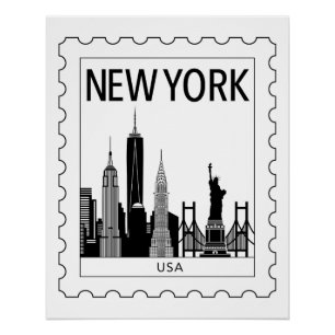 New York souvenir Poster