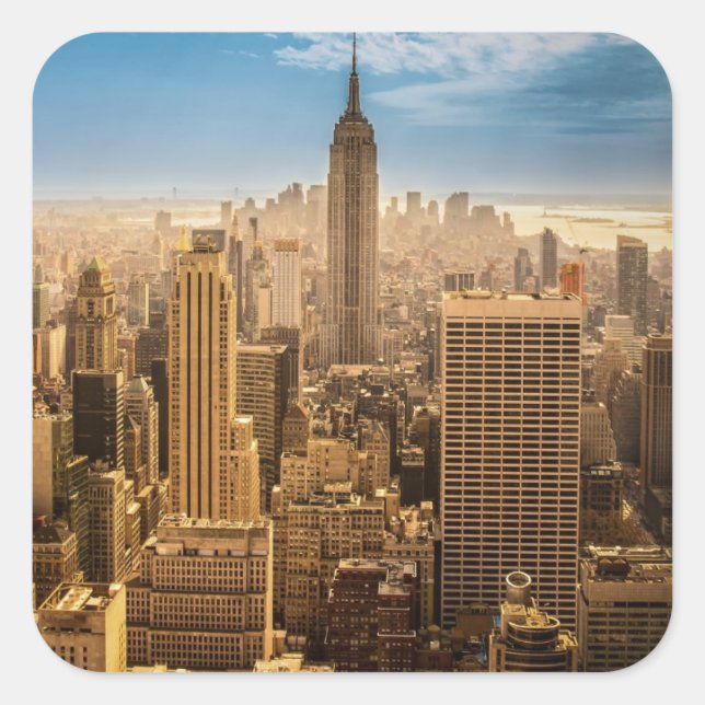 New York Square Sticker (Front)