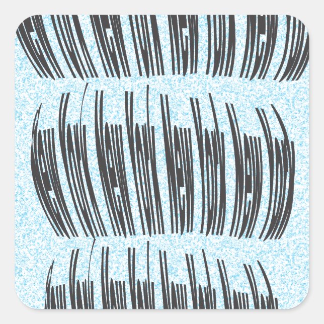 New York Square Sticker (Front)