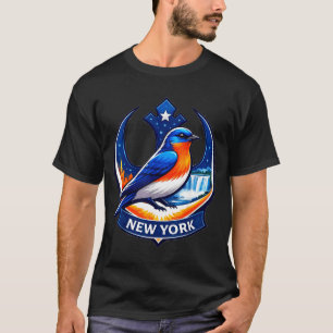 New york state bird resistance bluebird ny resist T-Shirt