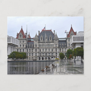 New York State Capitol Building Postcard