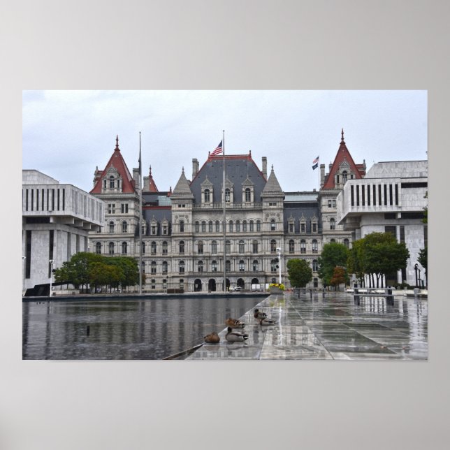 New York State Capitol Building Poster (Front)