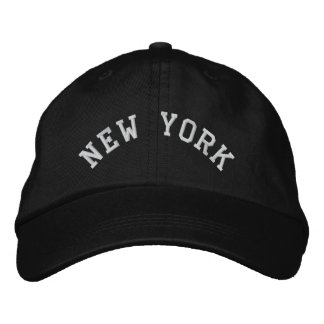 New York State Embroidered Hat
